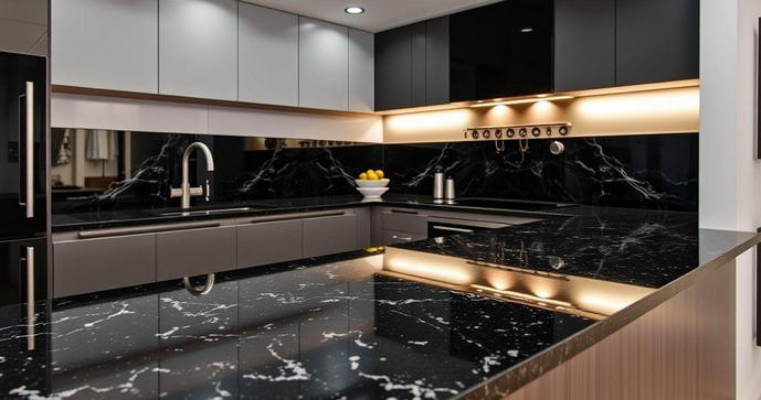 Granito Preto São Gabriel para Cozinha