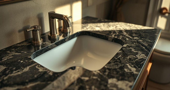 Lavatório para banheiro em granito: elegância e durabilidade para seu espaço