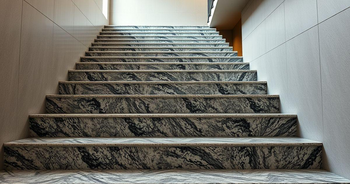 Escada de granito perfeita para sua casa e como escolher a ideal