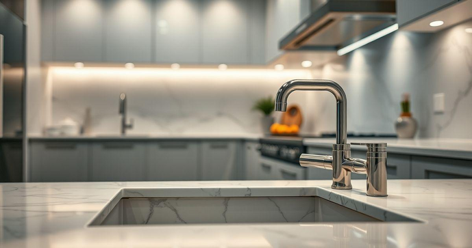 Como Escolher a Pia de Mármore Ideal para Sua Cozinha